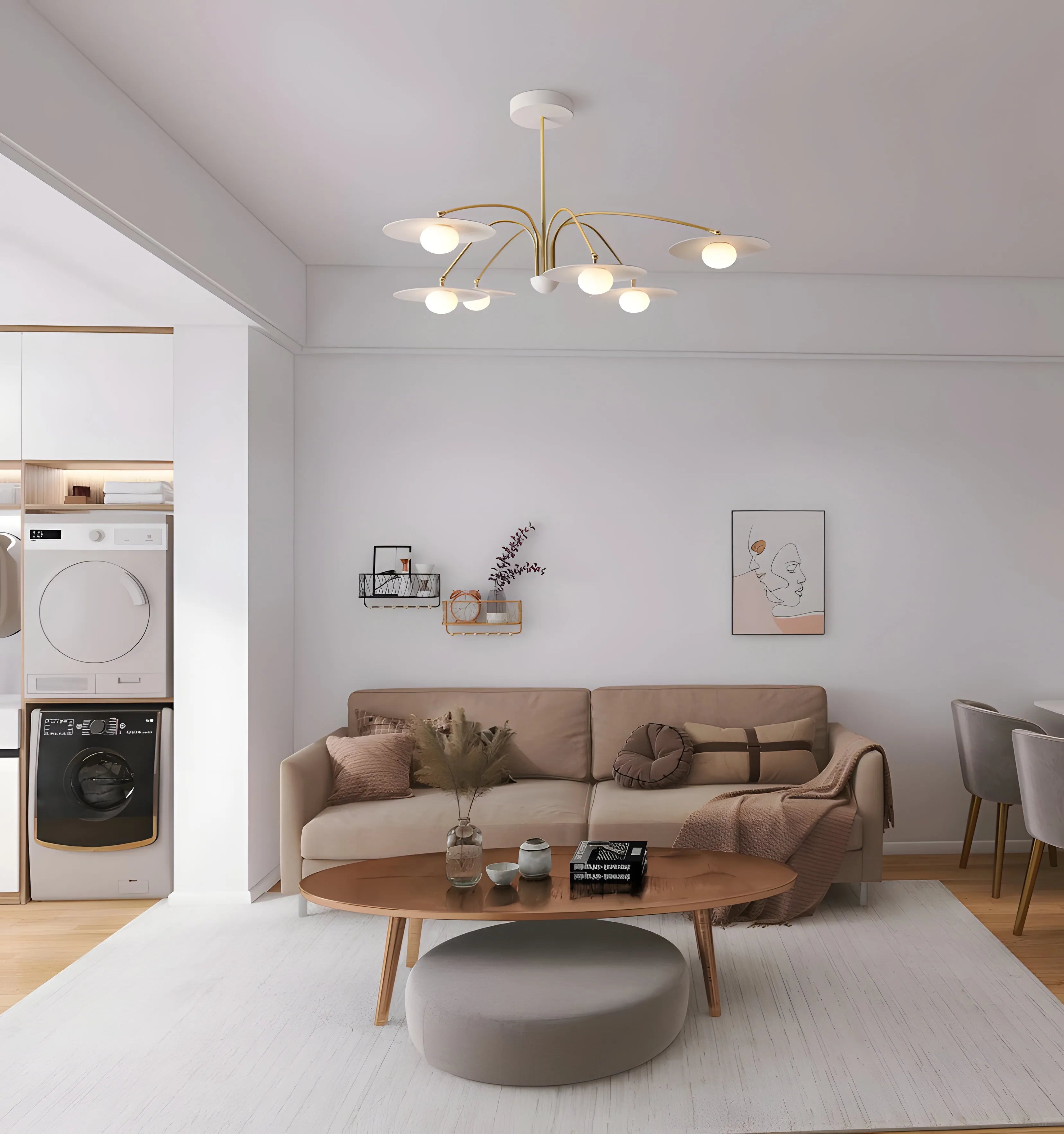 Champignon Chandelier - Yiarolight