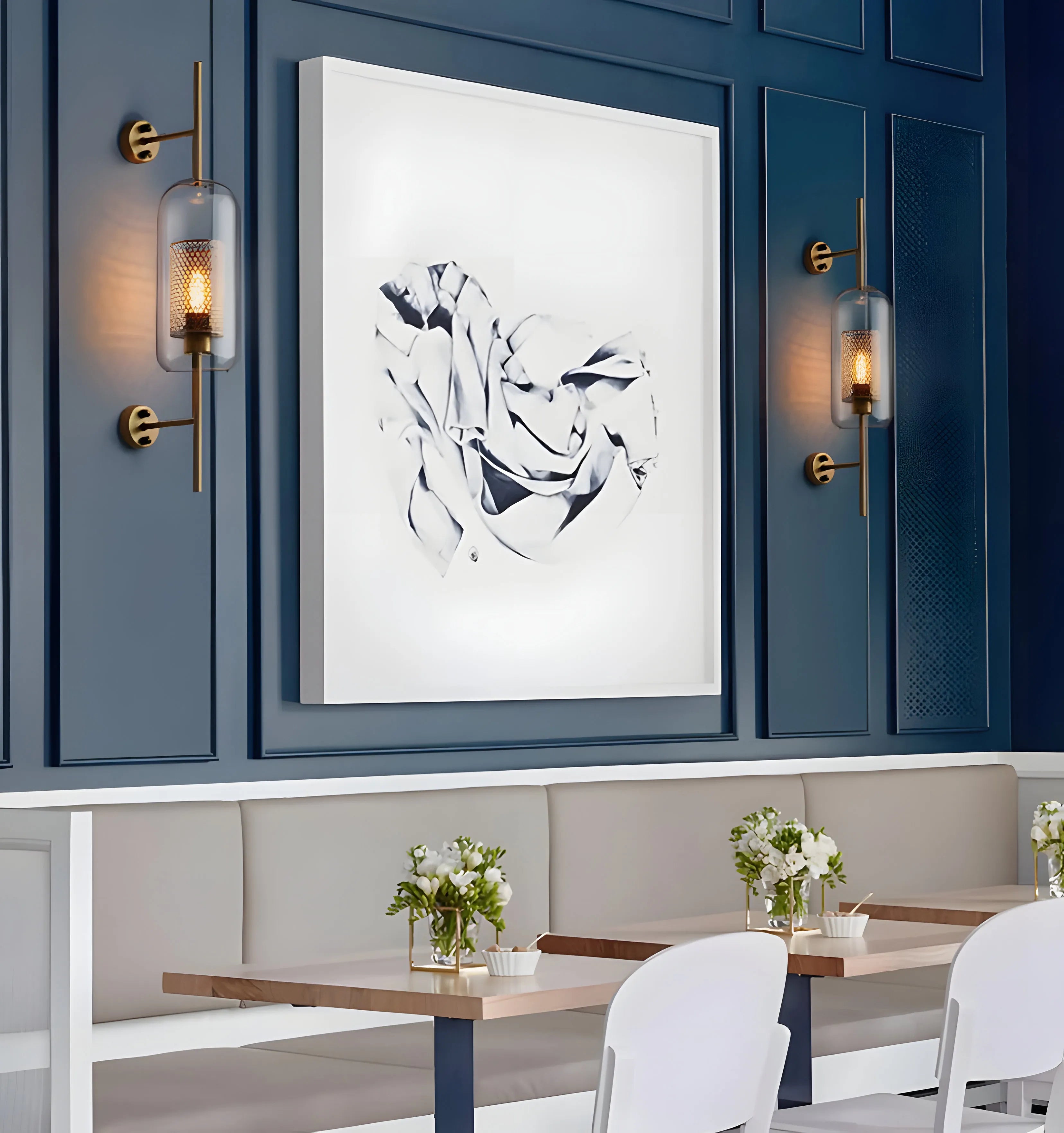 Chiswick Glass Wall Light - Yiarolight