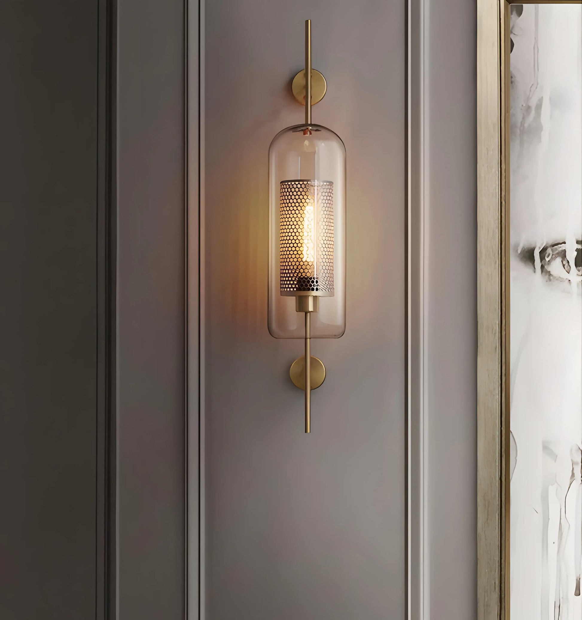Chiswick Glass Wall Light - Yiarolight