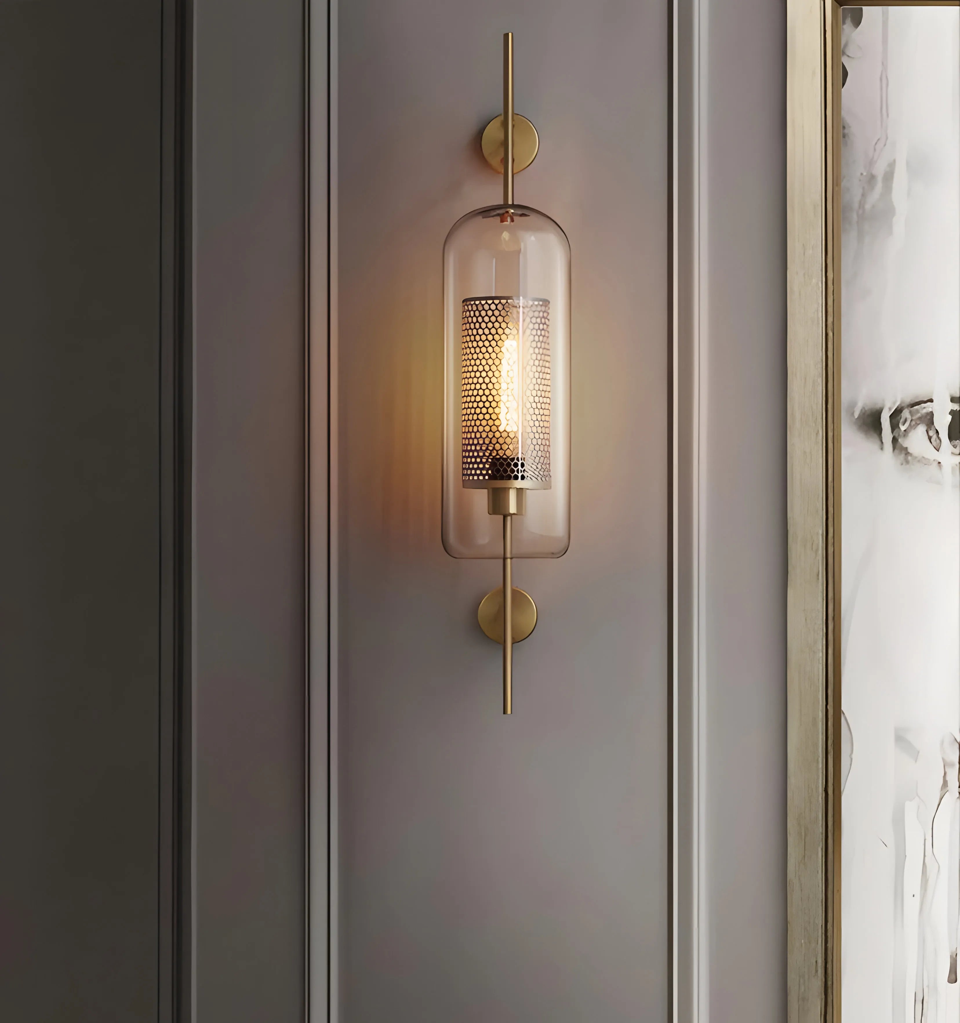 Chiswick Glass Wall Light - Yiarolight