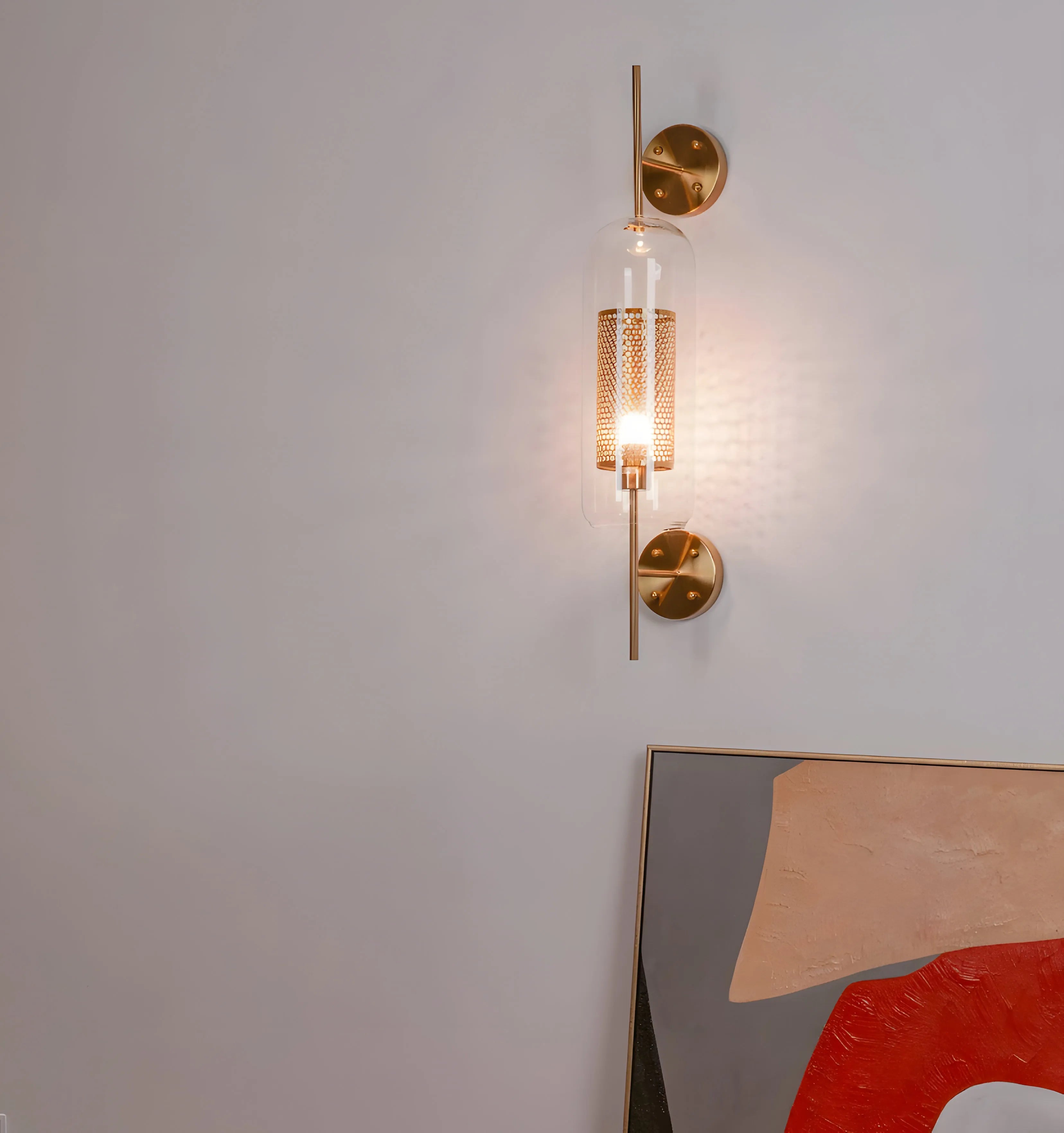 Chiswick Glass Wall Light - Yiarolight