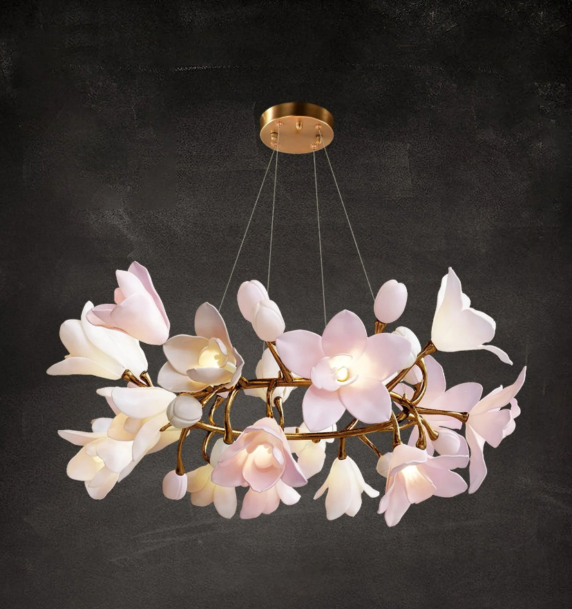 Circular Blossom Chandelier - Yiarolight
