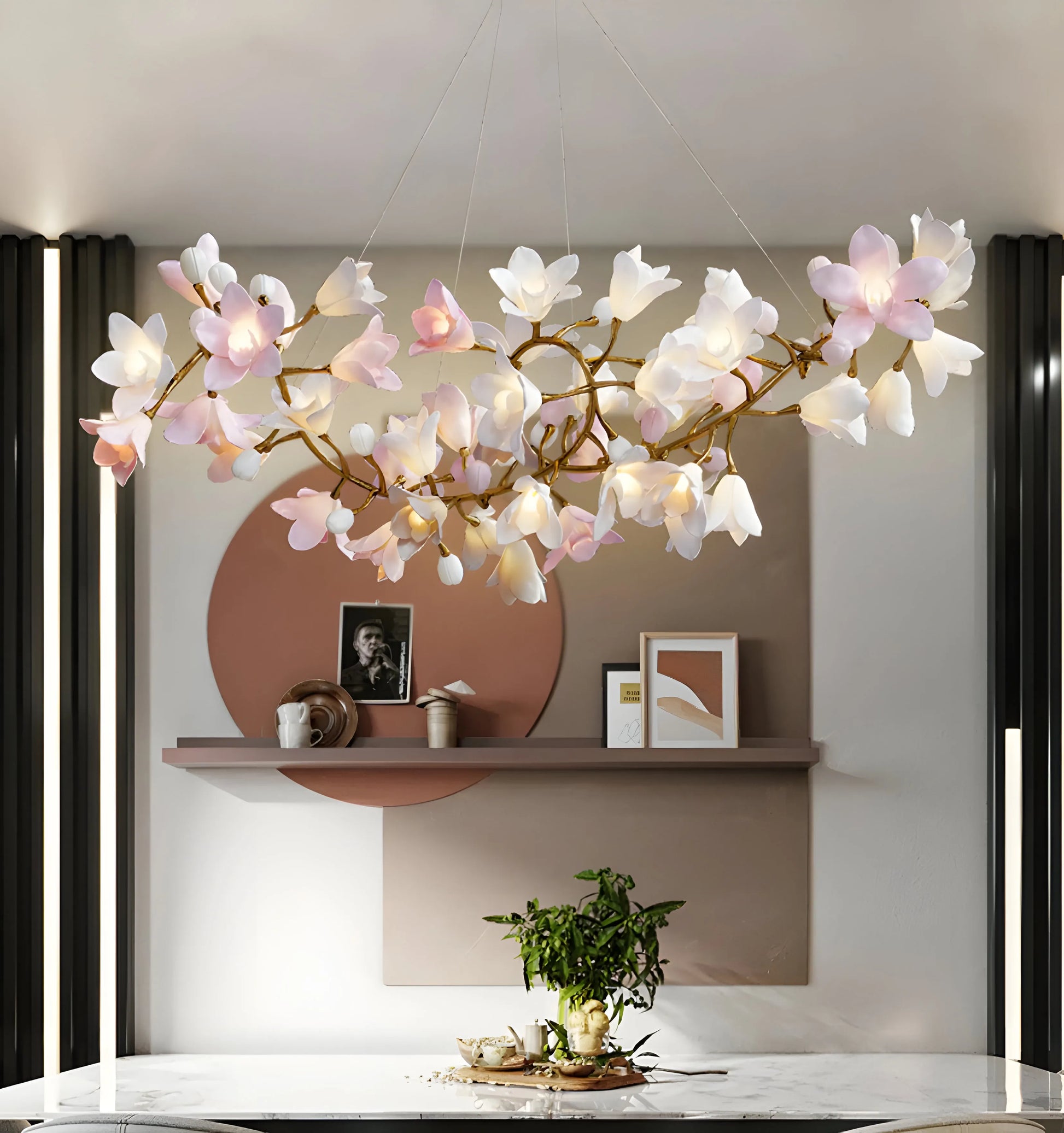 Circular Blossom Chandelier - Yiarolight