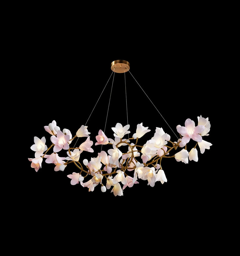 Circular Blossom Chandelier - Yiarolight