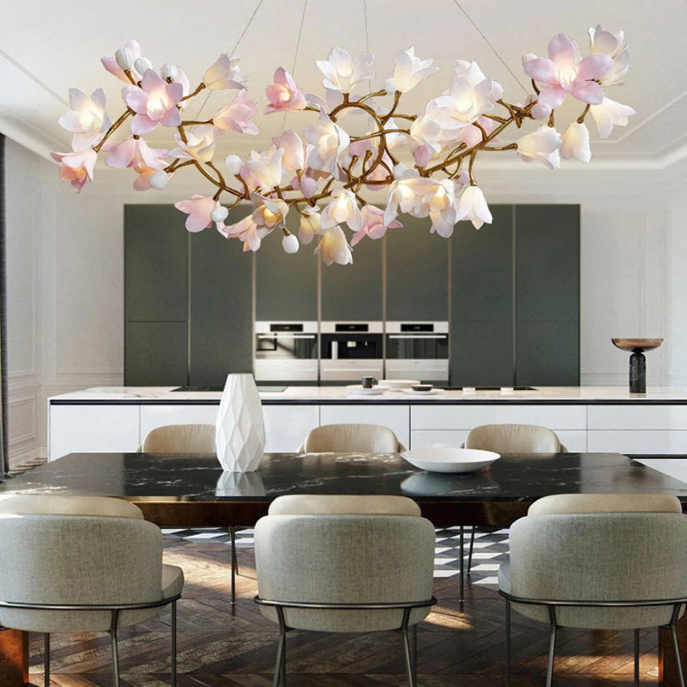 Circular Blossom Chandelier - Yiarolight
