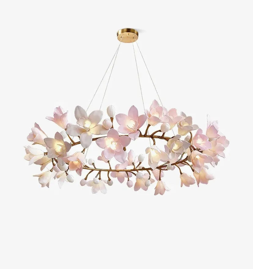 Circular Blossom Chandelier - Yiarolight