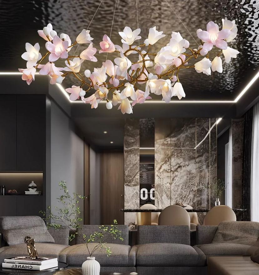 Circular Blossom Chandelier - Yiarolight