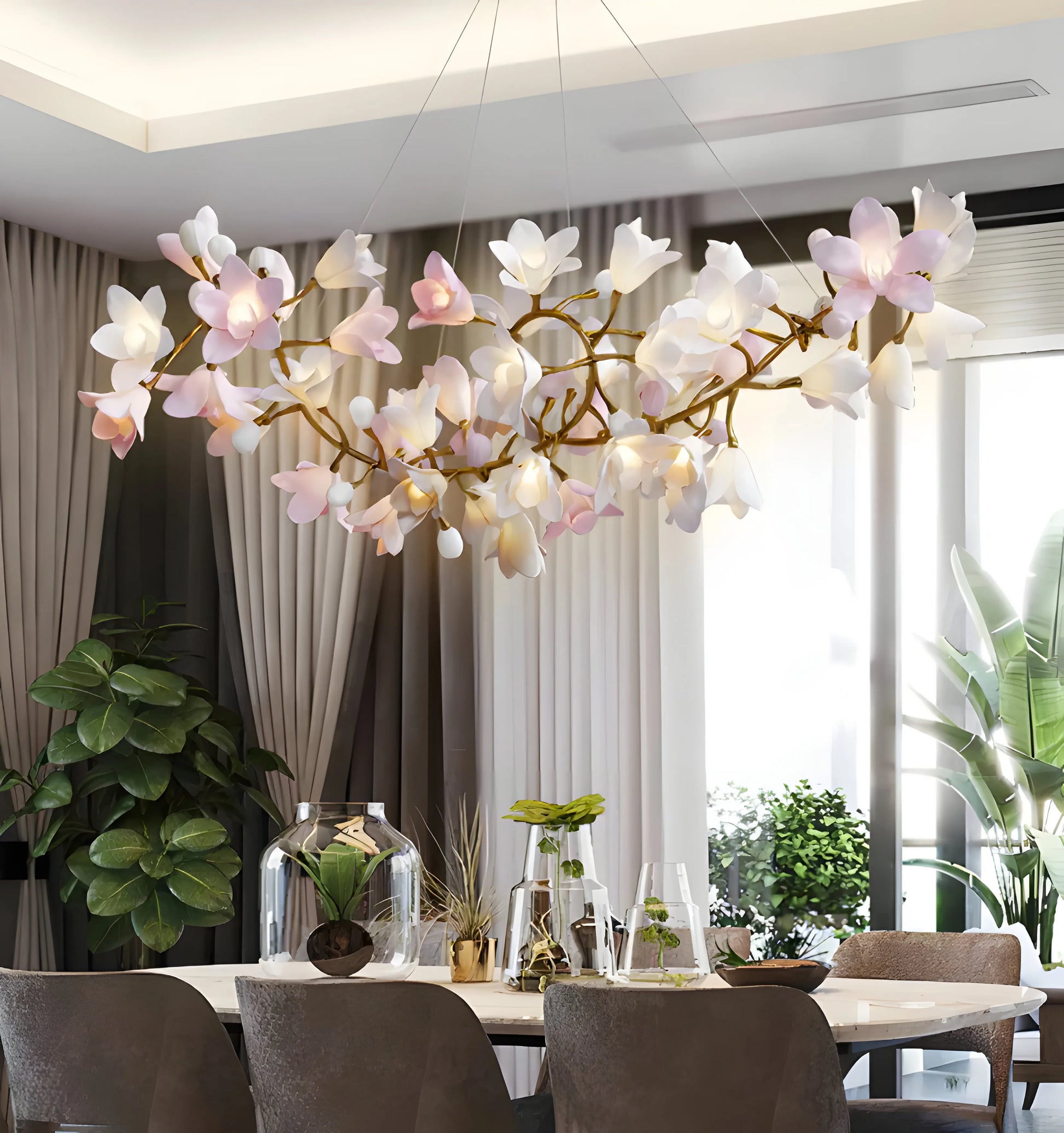 Circular Blossom Chandelier - Yiarolight