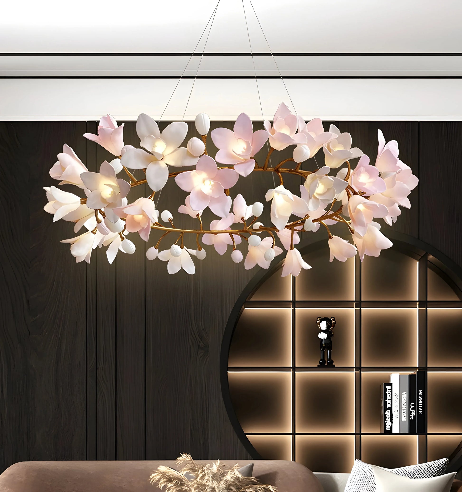 Circular Blossom Chandelier - Yiarolight
