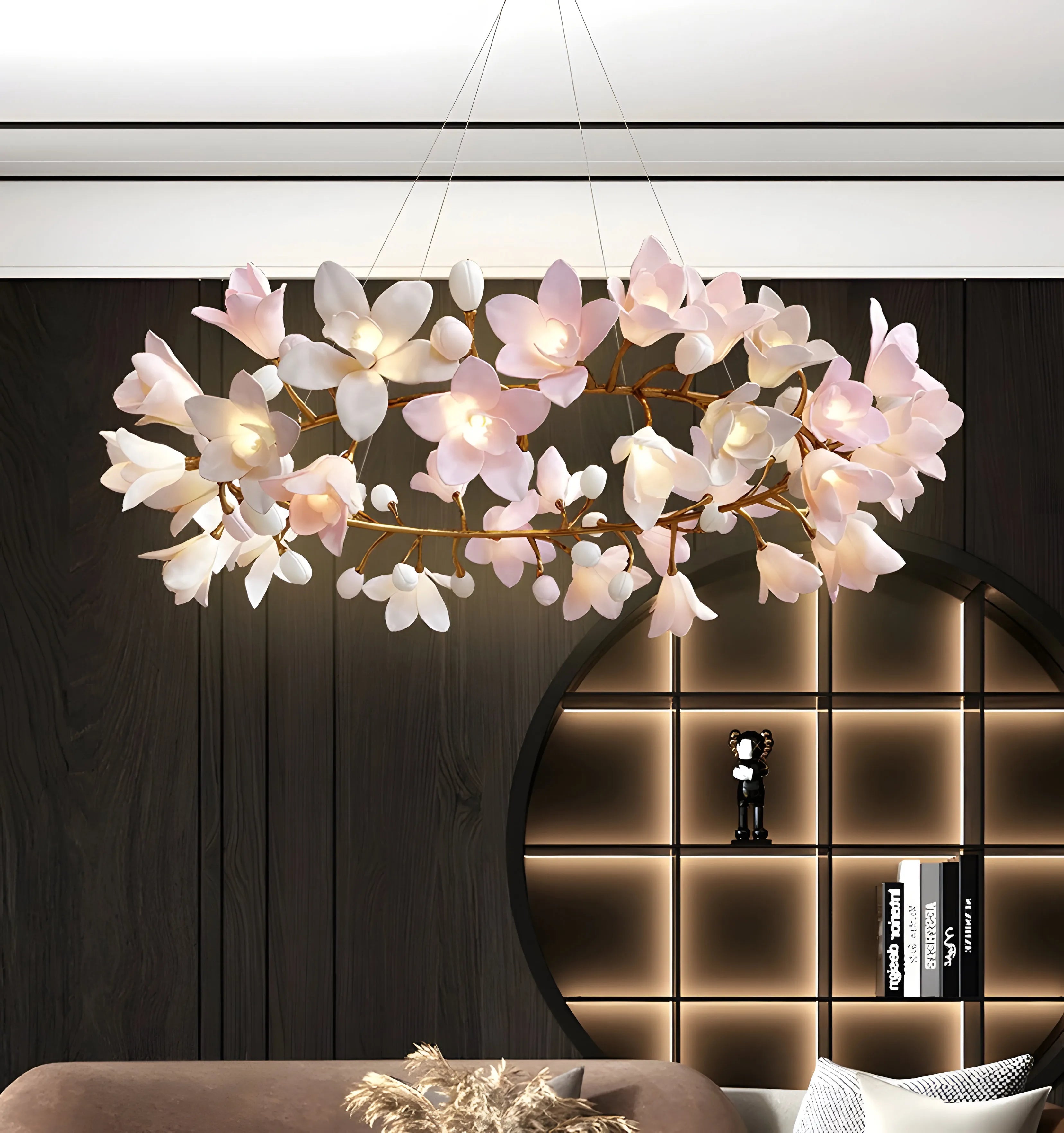 Circular Blossom Chandelier - Yiarolight