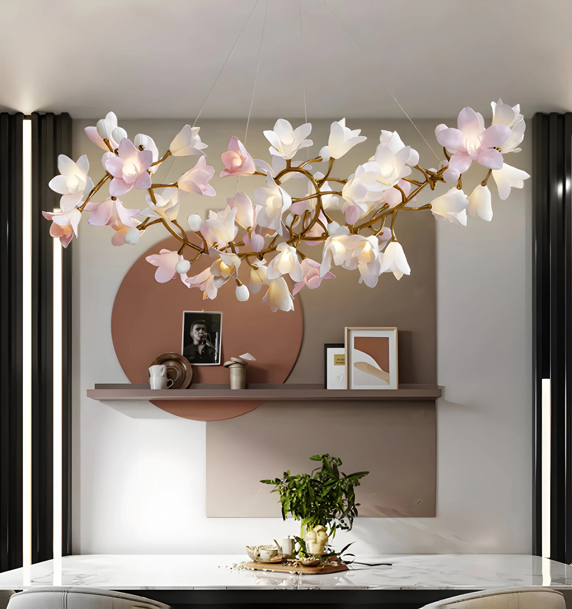 Circular Blossom Chandelier - Yiarolight