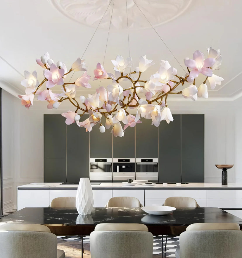 Circular Blossom Chandelier - Yiarolight