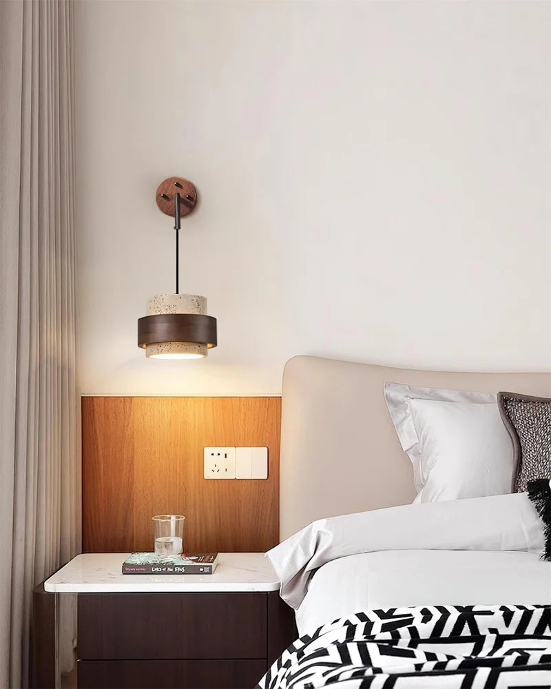 Cole Travertine Wall Lamp - Yiarolight
