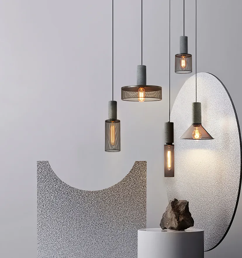 Concrete Industry Pendant Lamp - Yiarolight