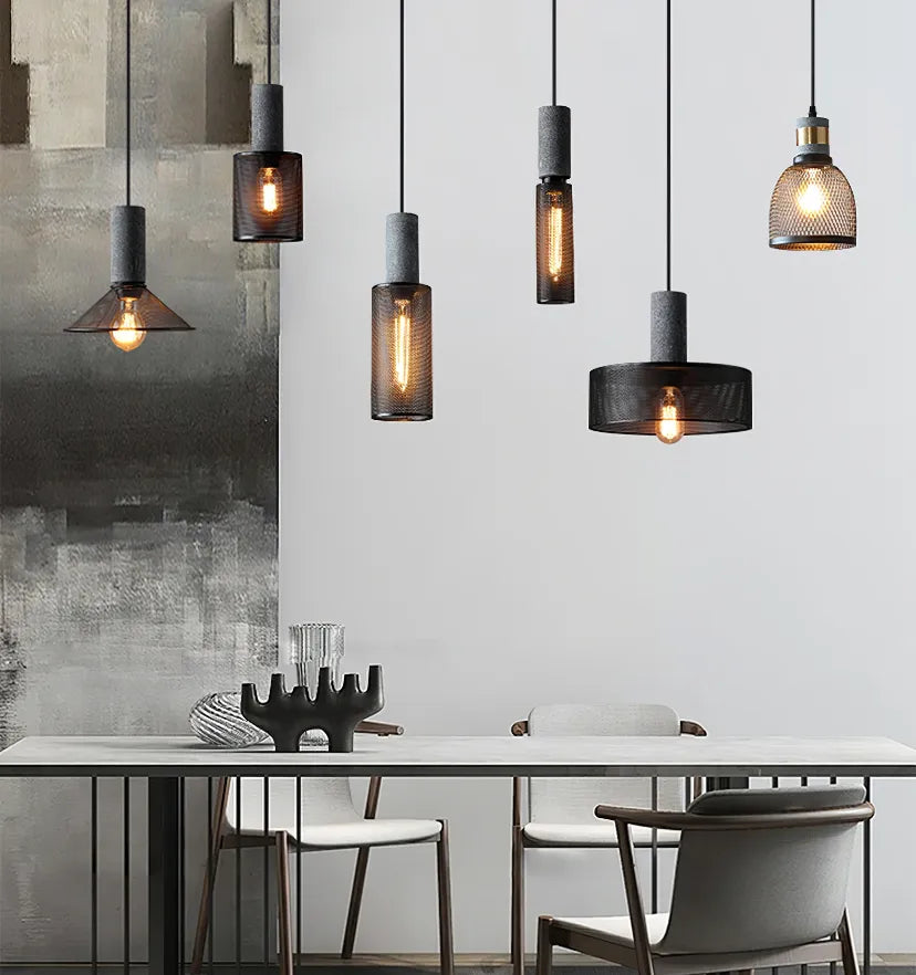 Concrete Industry Pendant Lamp - Yiarolight