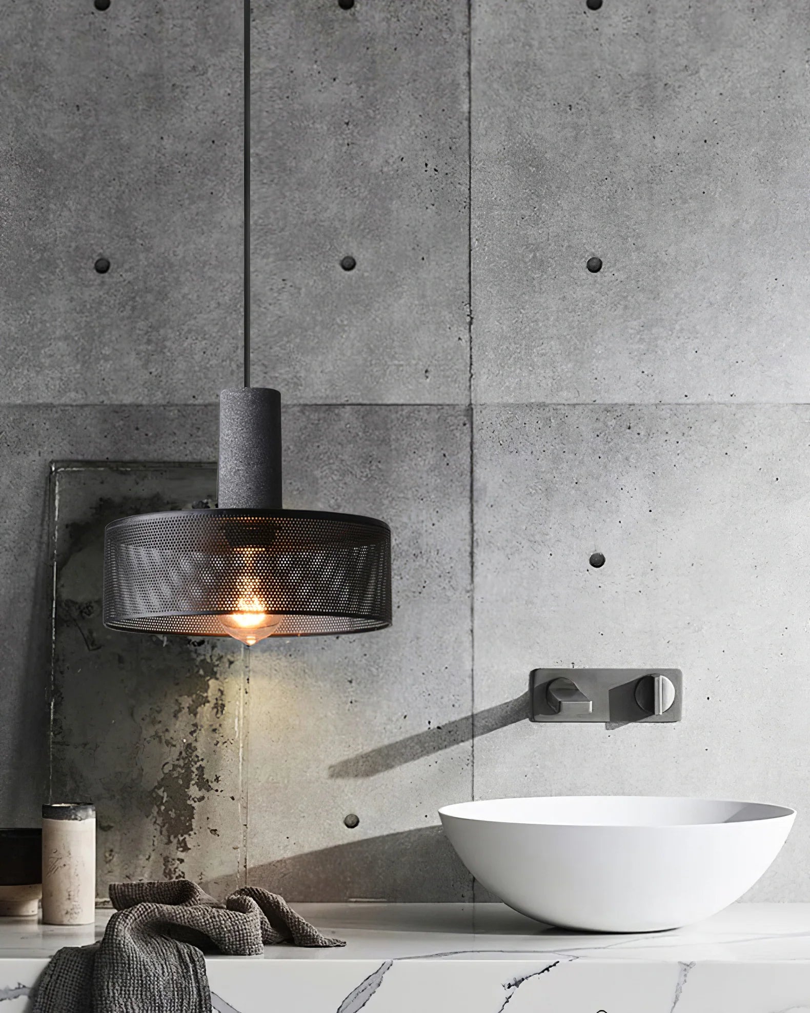 Concrete Industry Pendant Lamp - Yiarolight
