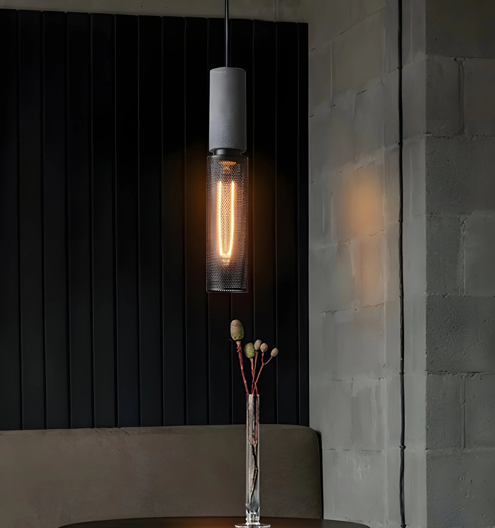 Concrete Industry Pendant Lamp - Yiarolight
