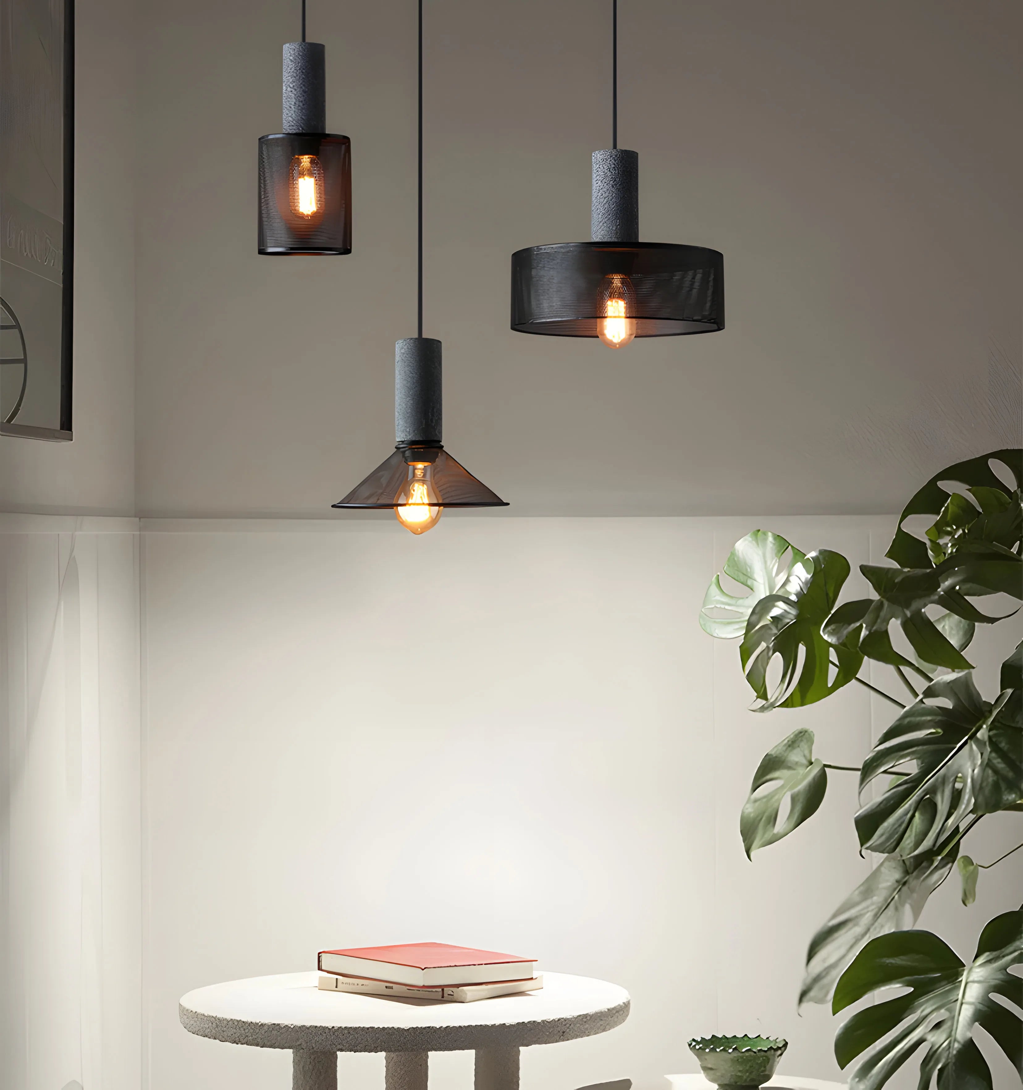 Concrete Industry Pendant Lamp - Yiarolight