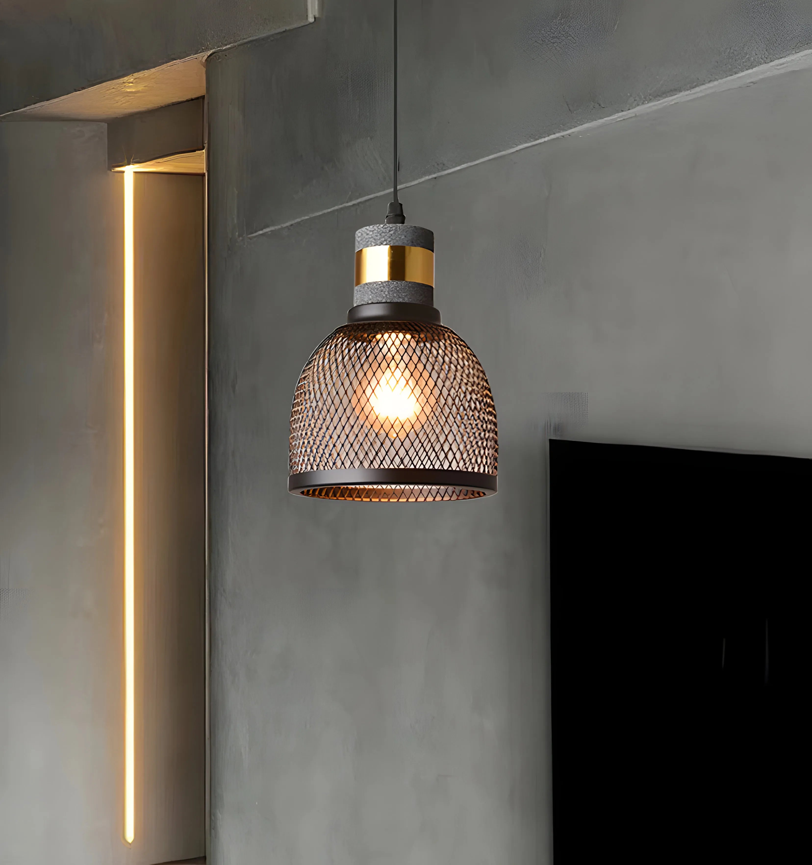 Concrete Industry Pendant Lamp - Yiarolight