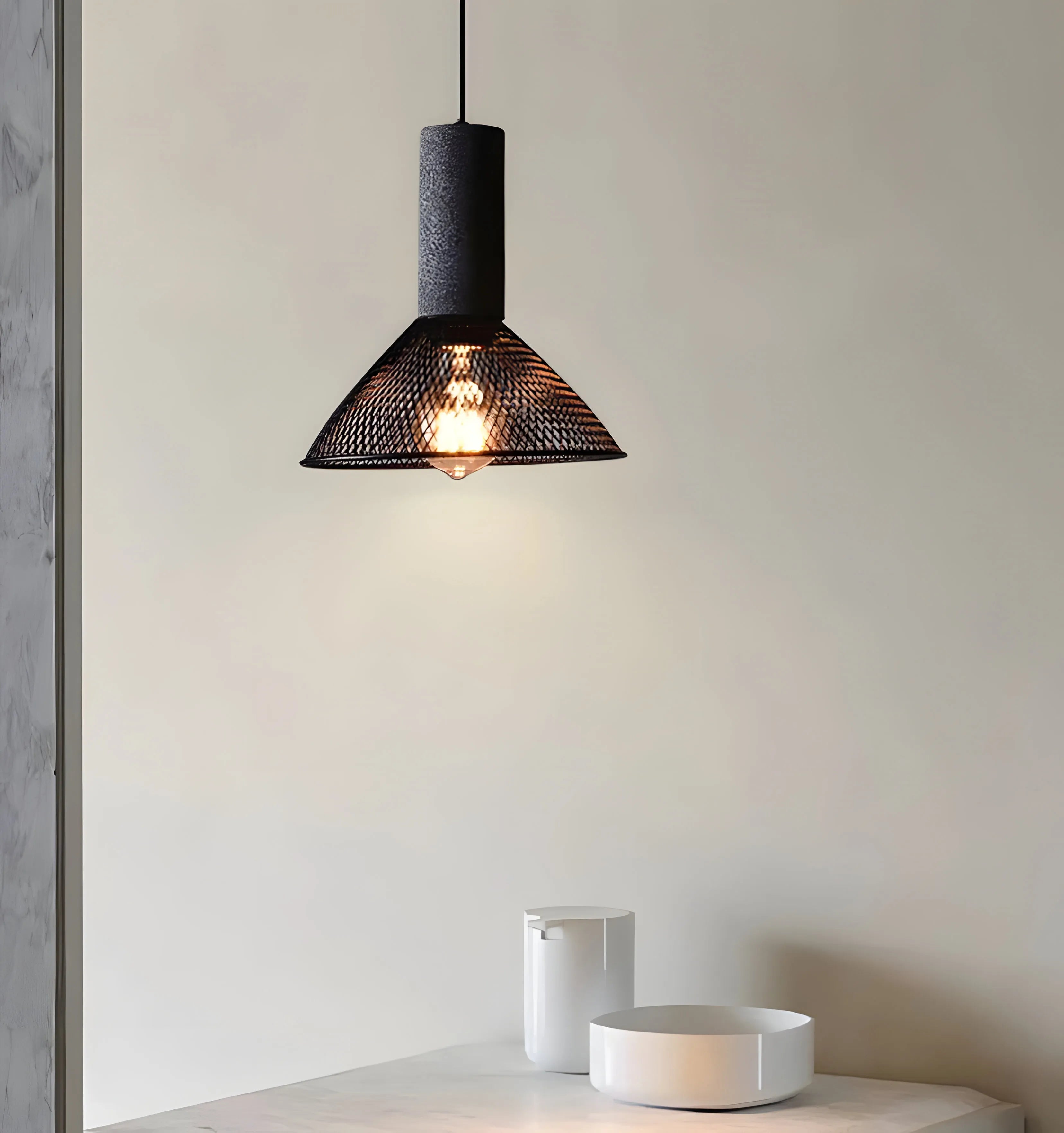 Concrete Industry Pendant Lamp - Yiarolight