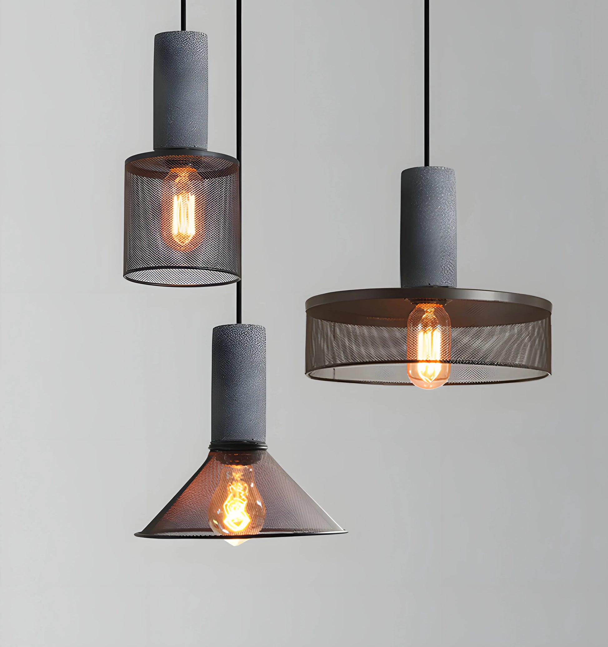 Concrete Industry Pendant Lamp - Yiarolight