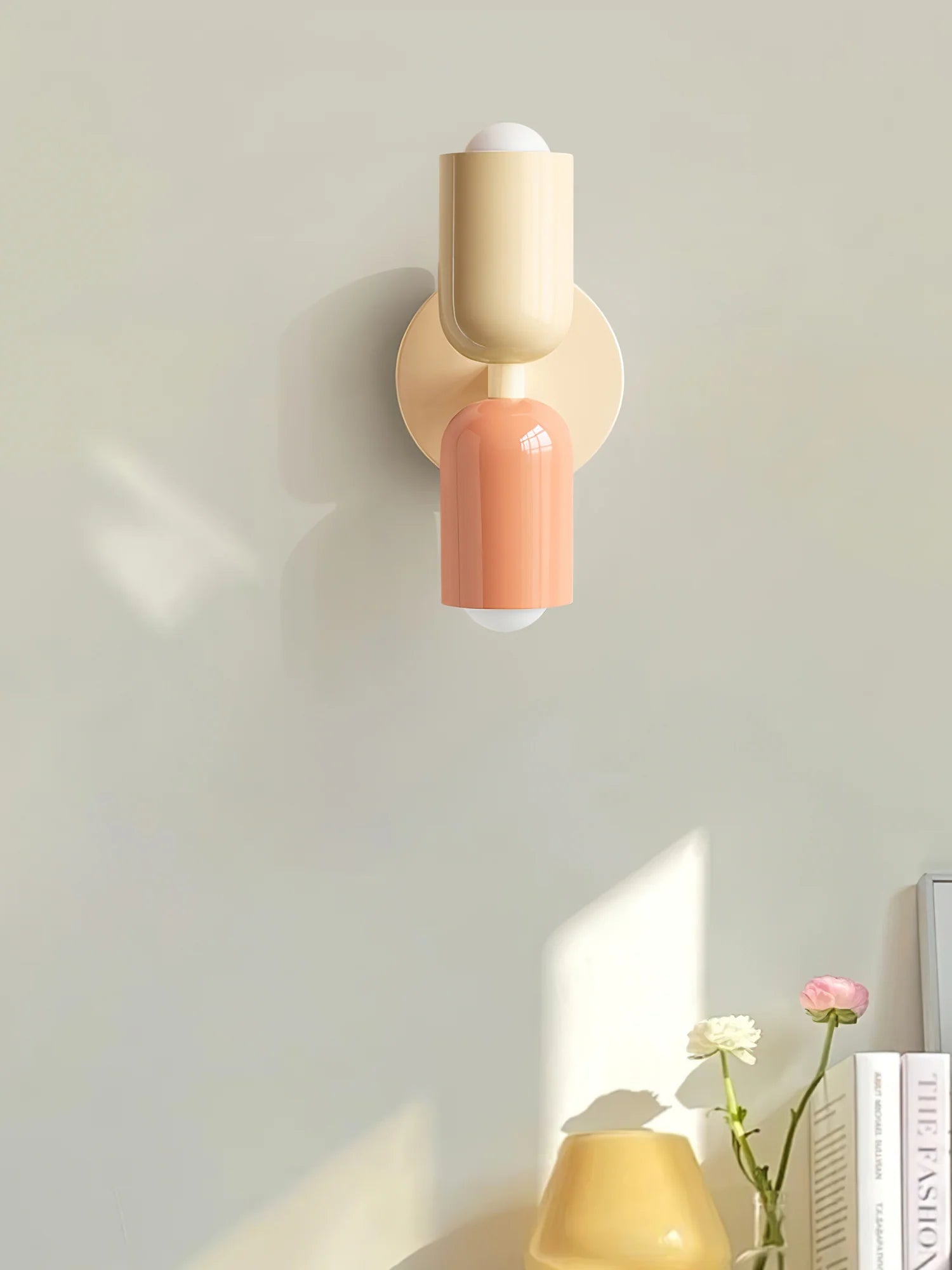 Couleur Double Plug In Wall Lamp - Yiarolight