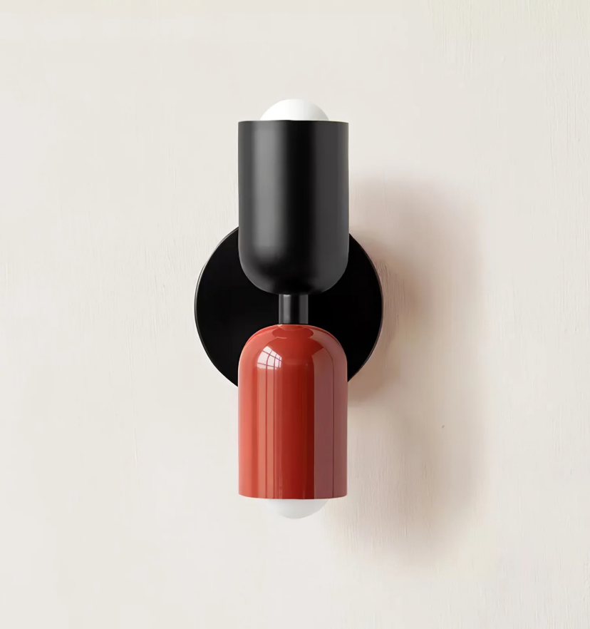 Couleur Double Plug In Wall Lamp - Yiarolight