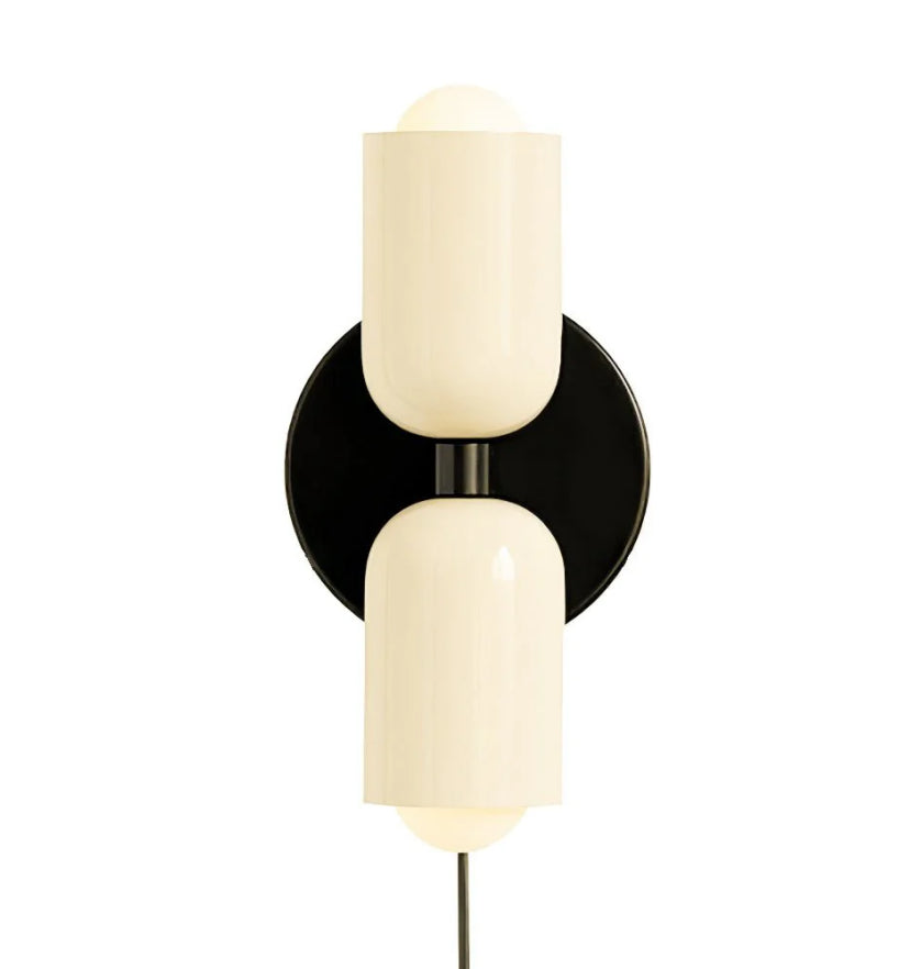 Couleur Double Plug In Wall Lamp - Yiarolight