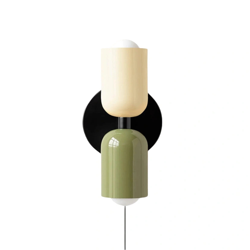 Couleur Double Plug In Wall Lamp - Yiarolight