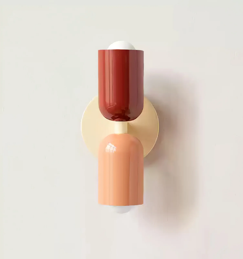 Couleur Double Plug In Wall Lamp - Yiarolight