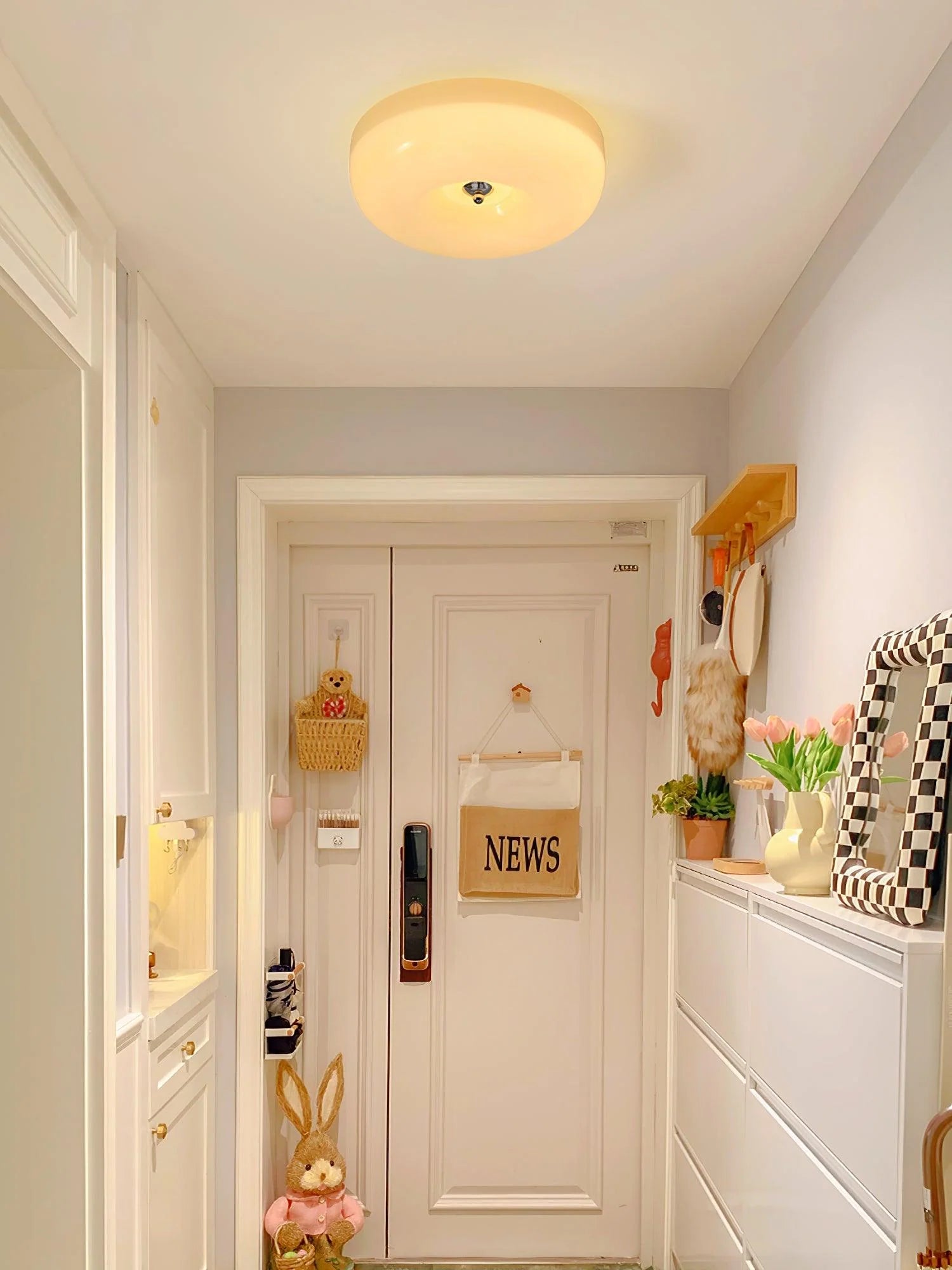 Cream Pudding Ceiling Lamp - Yiarolight