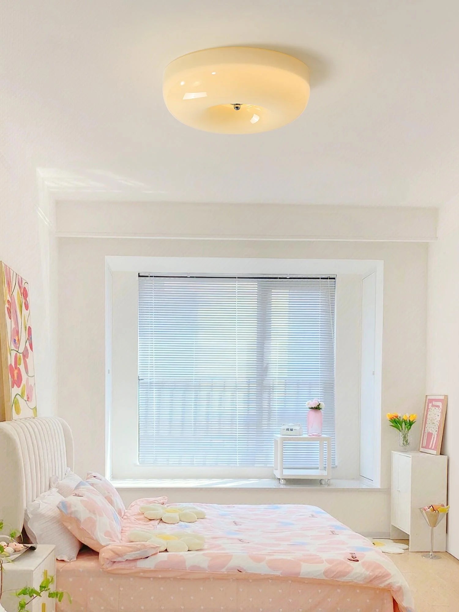 Cream Pudding Ceiling Lamp - Yiarolight