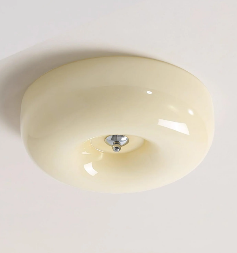 Cream Pudding Ceiling Lamp - Yiarolight