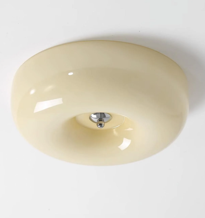 Cream Pudding Ceiling Lamp - Yiarolight