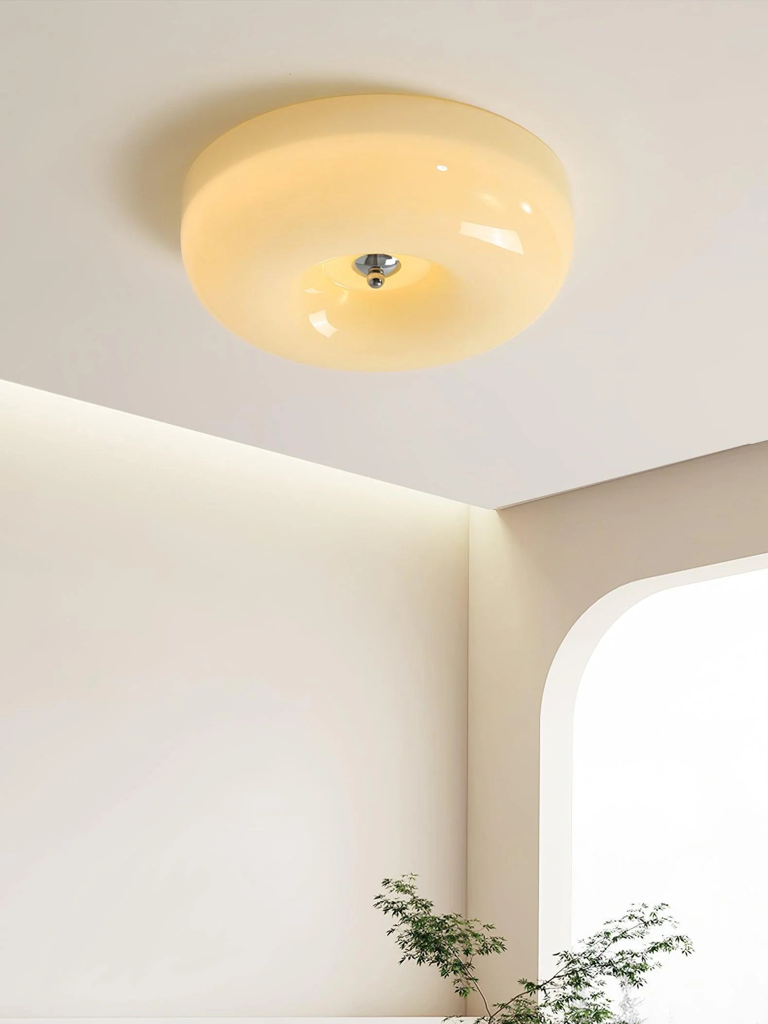 Cream Pudding Ceiling Lamp - Yiarolight
