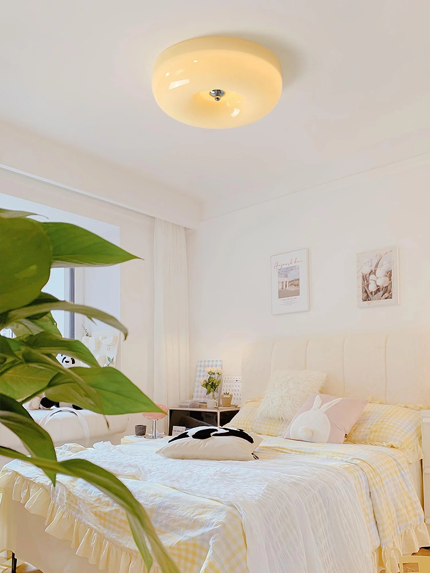 Cream Pudding Ceiling Lamp - Yiarolight