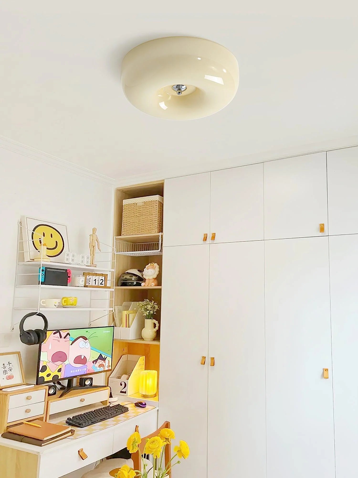 Cream Pudding Ceiling Lamp - Yiarolight