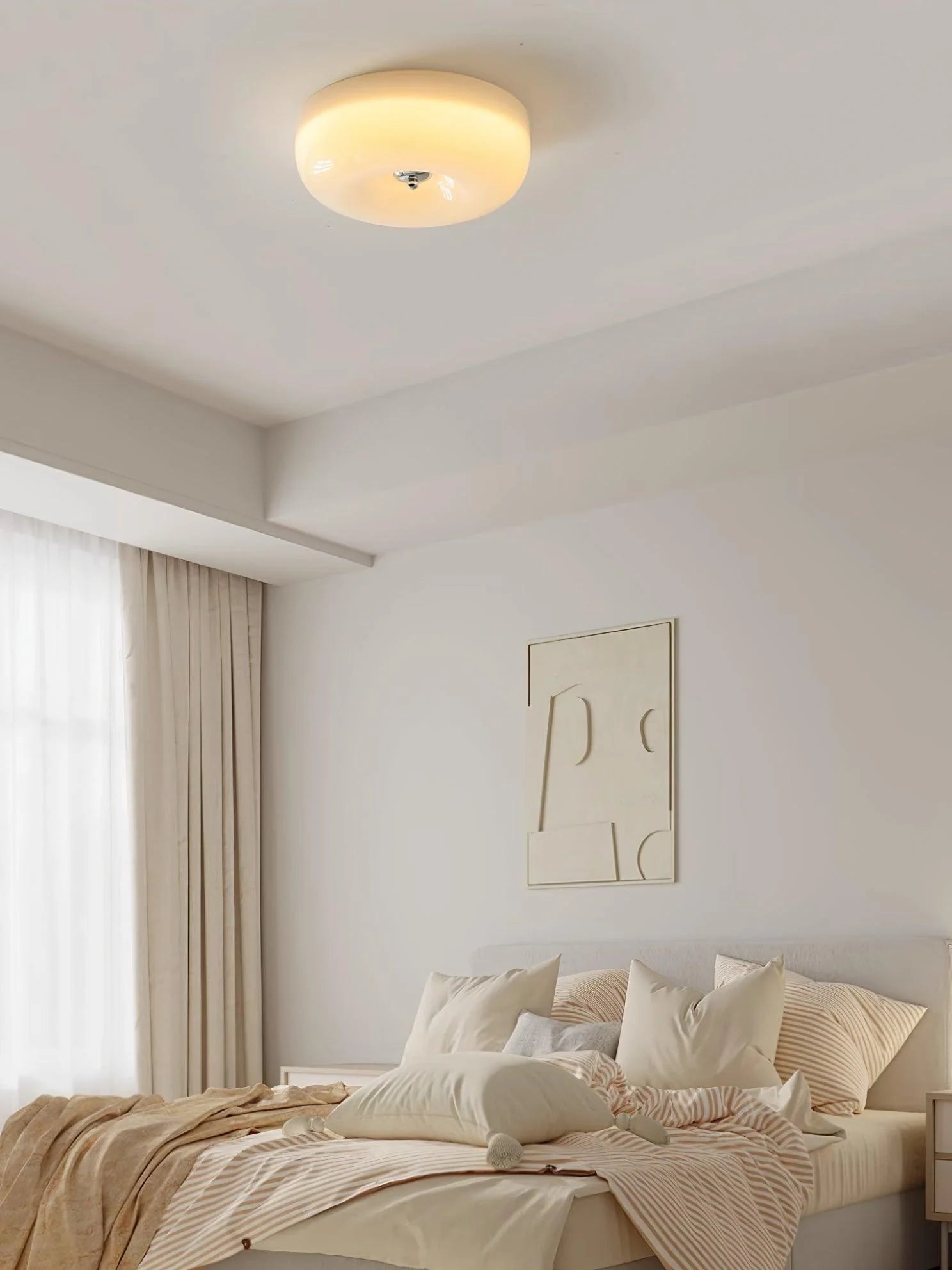 Cream Pudding Ceiling Lamp - Yiarolight