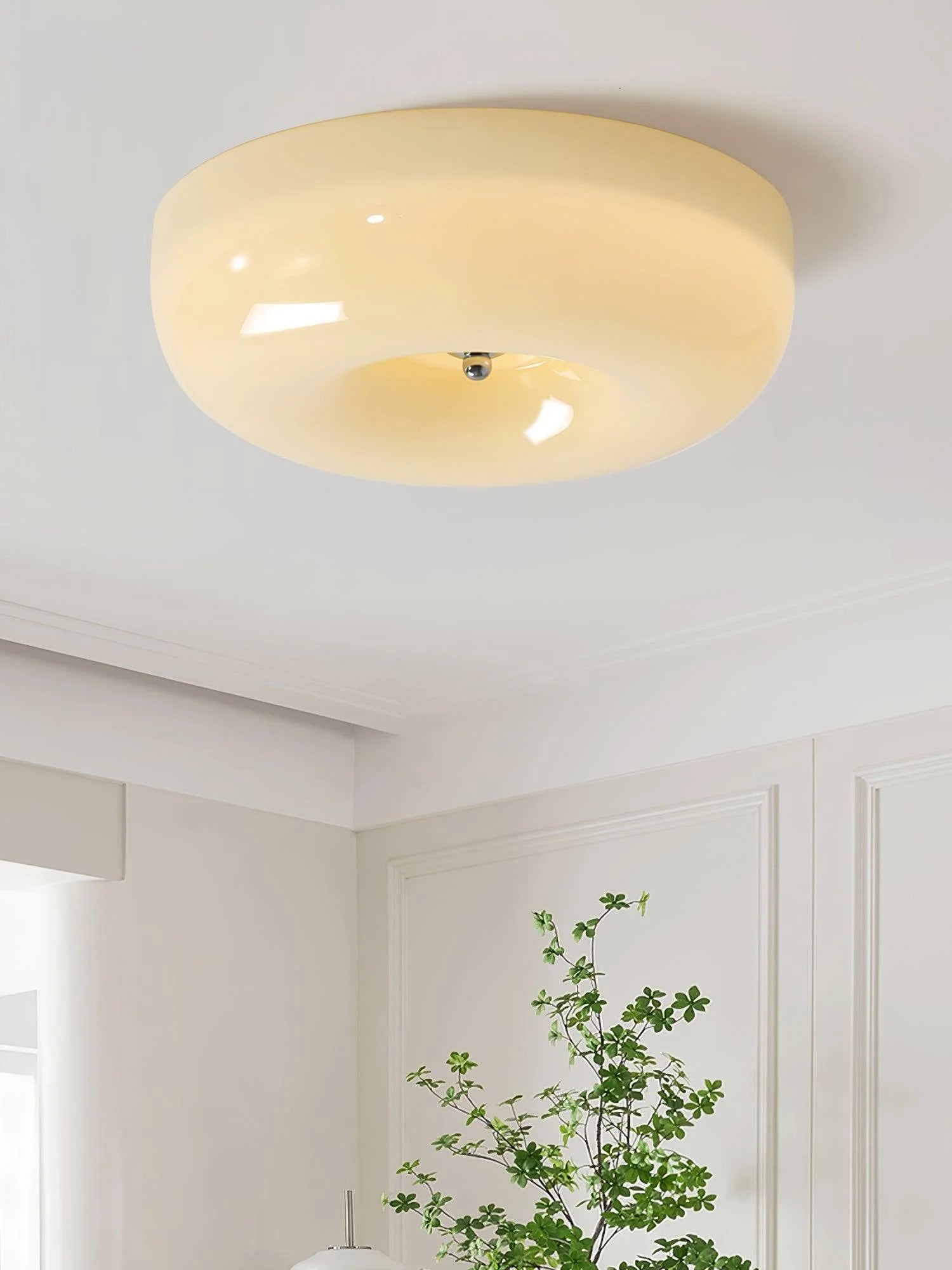 Cream Pudding Ceiling Lamp - Yiarolight