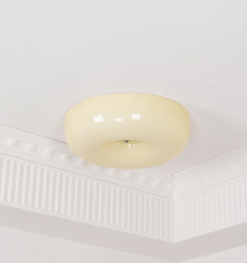 Cream Pudding Ceiling Lamp - Yiarolight