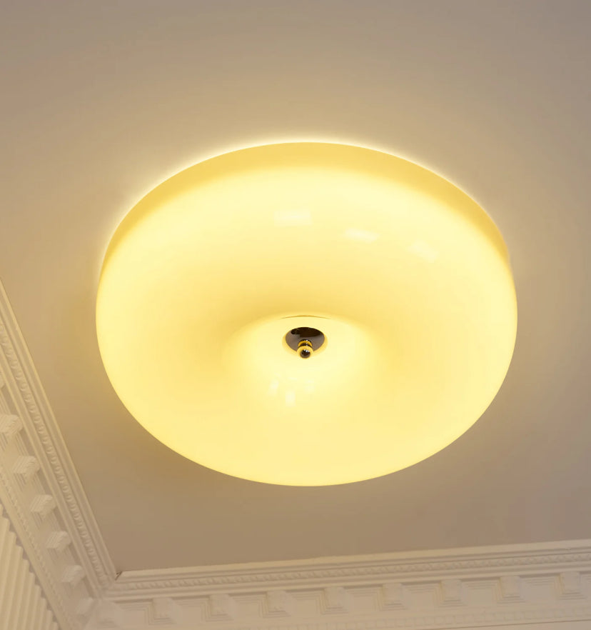 Cream Pudding Ceiling Lamp - Yiarolight