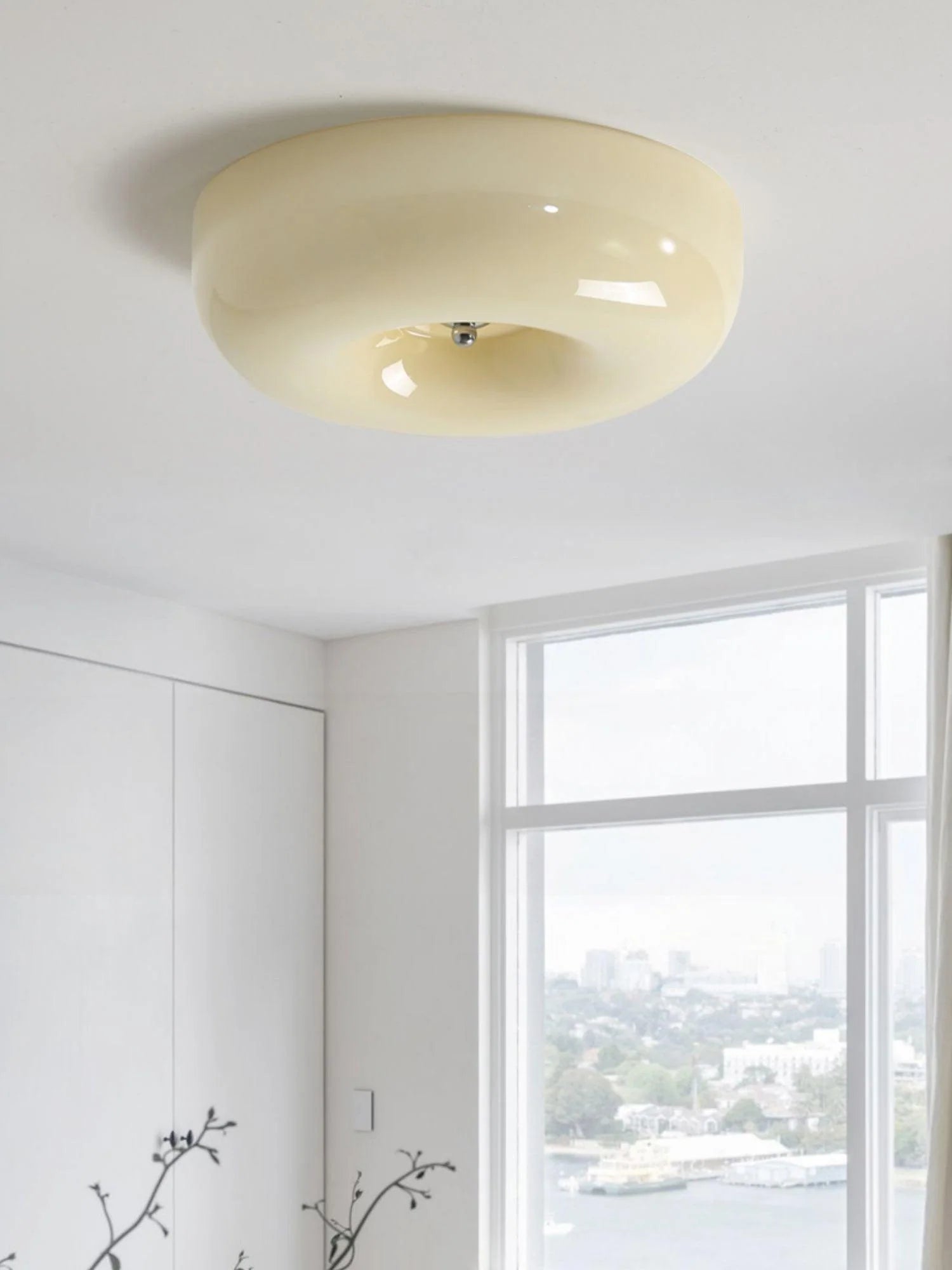 Cream Pudding Ceiling Lamp - Yiarolight