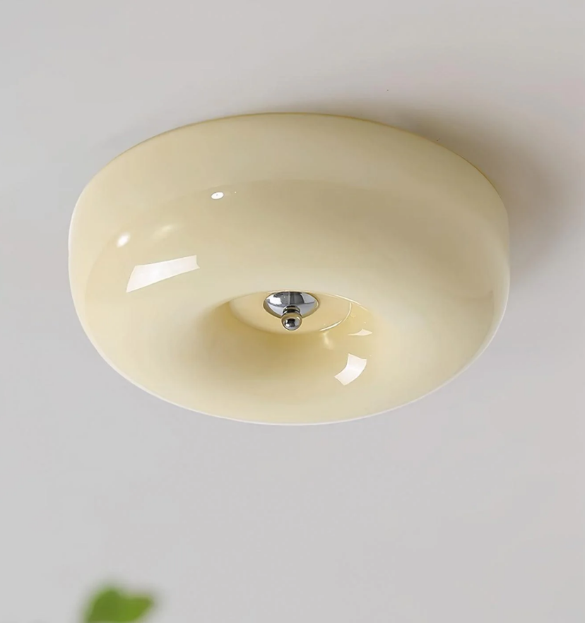 Cream Pudding Ceiling Lamp - Yiarolight