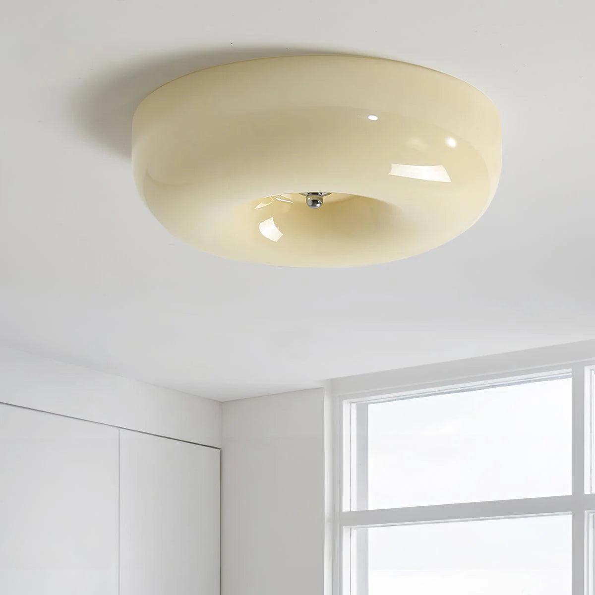 Cream Pudding Ceiling Lamp - Yiarolight