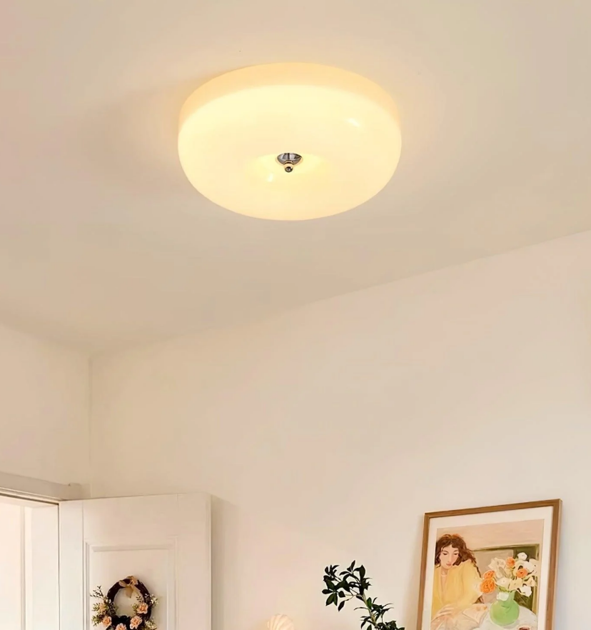 Cream Pudding Ceiling Lamp - Yiarolight