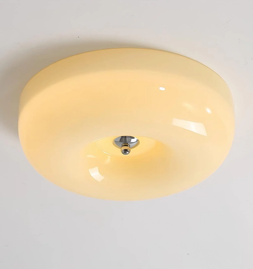 Cream Pudding Ceiling Lamp - Yiarolight