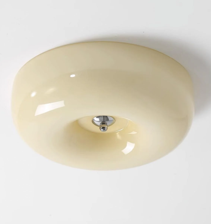 Cream Pudding Ceiling Lamp - Yiarolight
