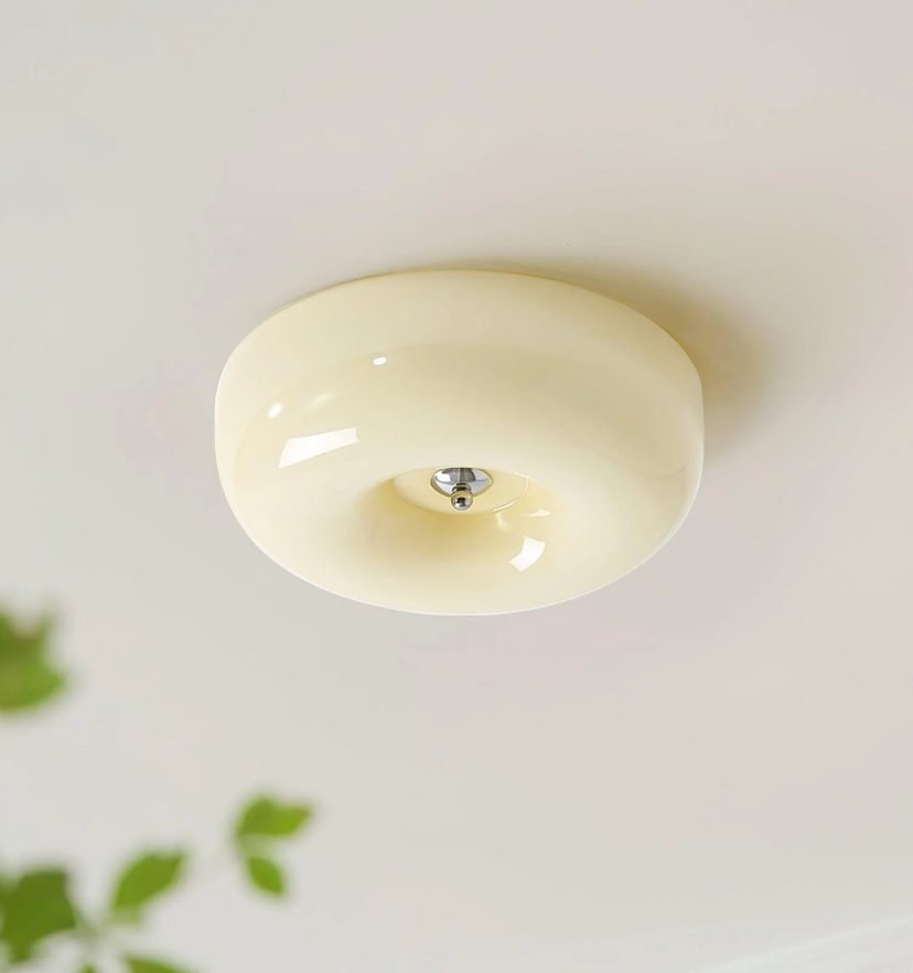 Cream Pudding Ceiling Lamp - Yiarolight