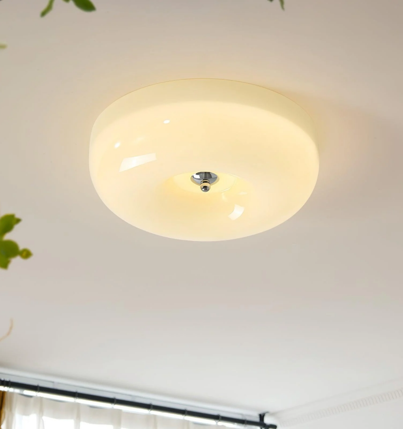 Cream Pudding Ceiling Lamp - Yiarolight