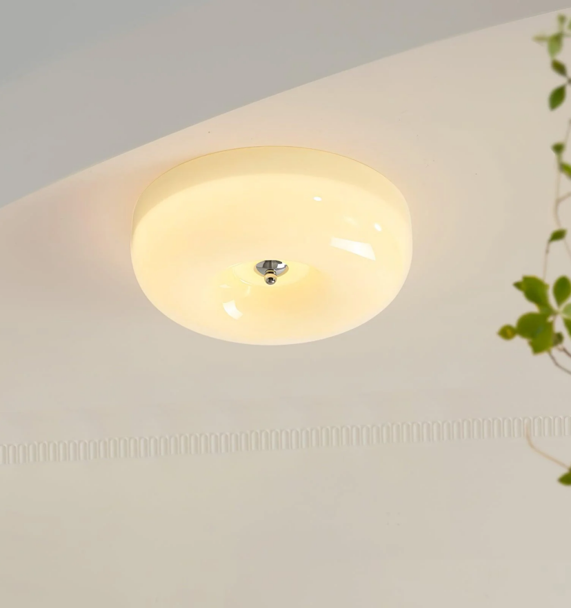 Cream Pudding Ceiling Lamp - Yiarolight